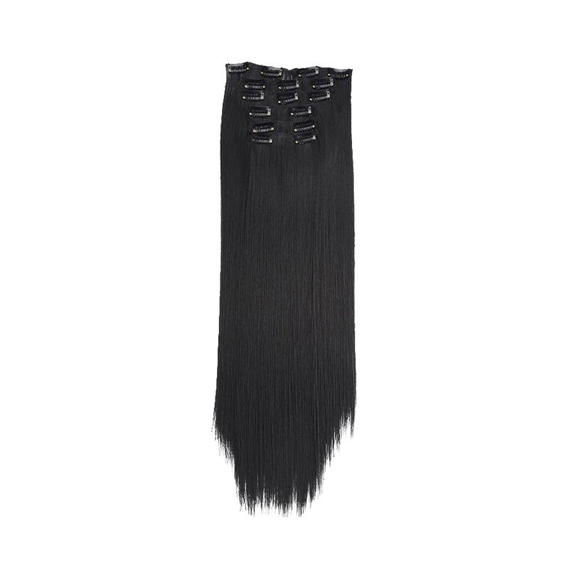 Wig Extensions 6-piece Set, Long Straight Hair - All Things Beauty -