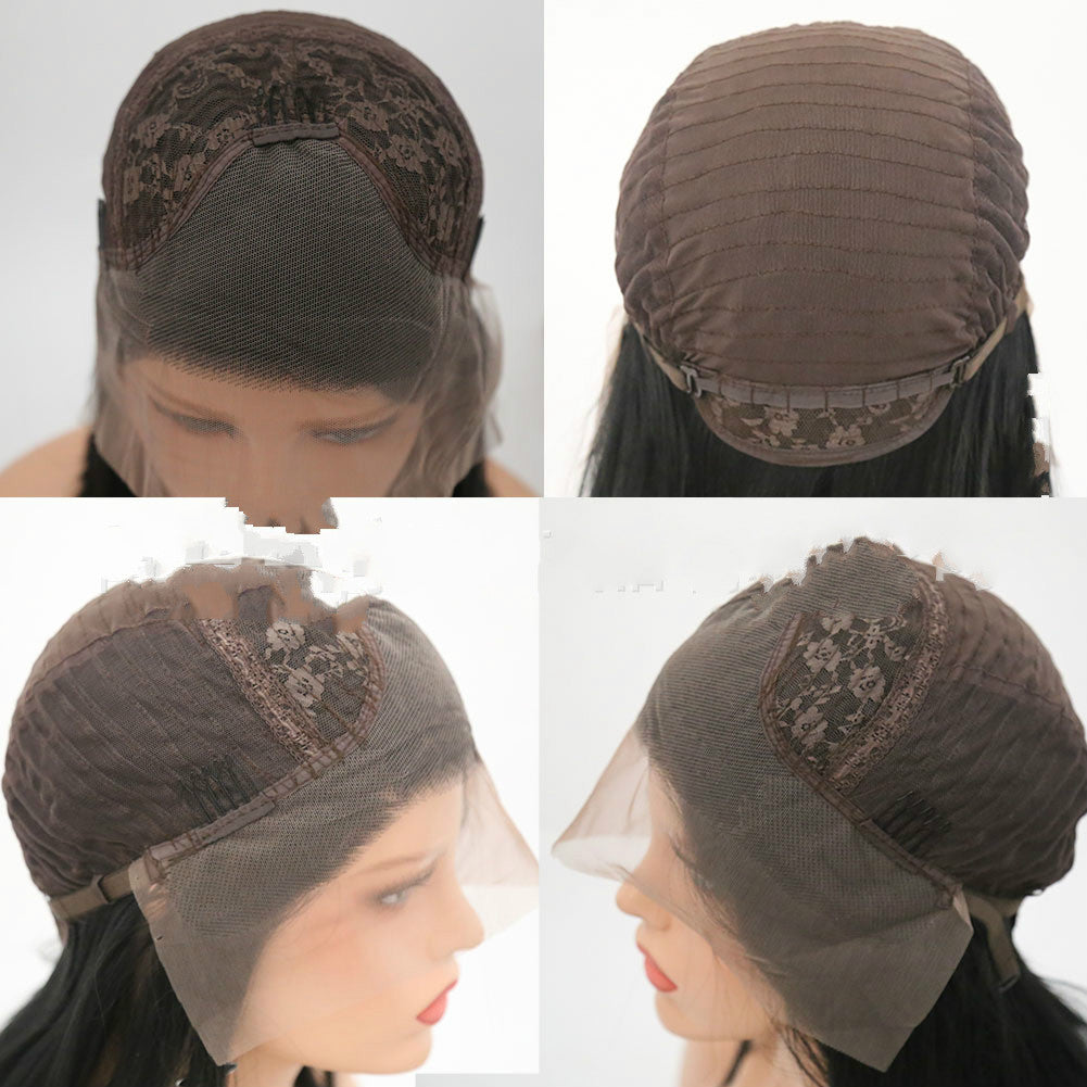 Front lace big wave wig - All Things Beauty -