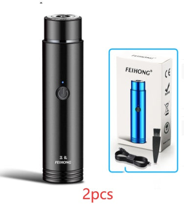 Mini Electric Shaver Portable Car Rechargeable Shaver - All Things Beauty -
