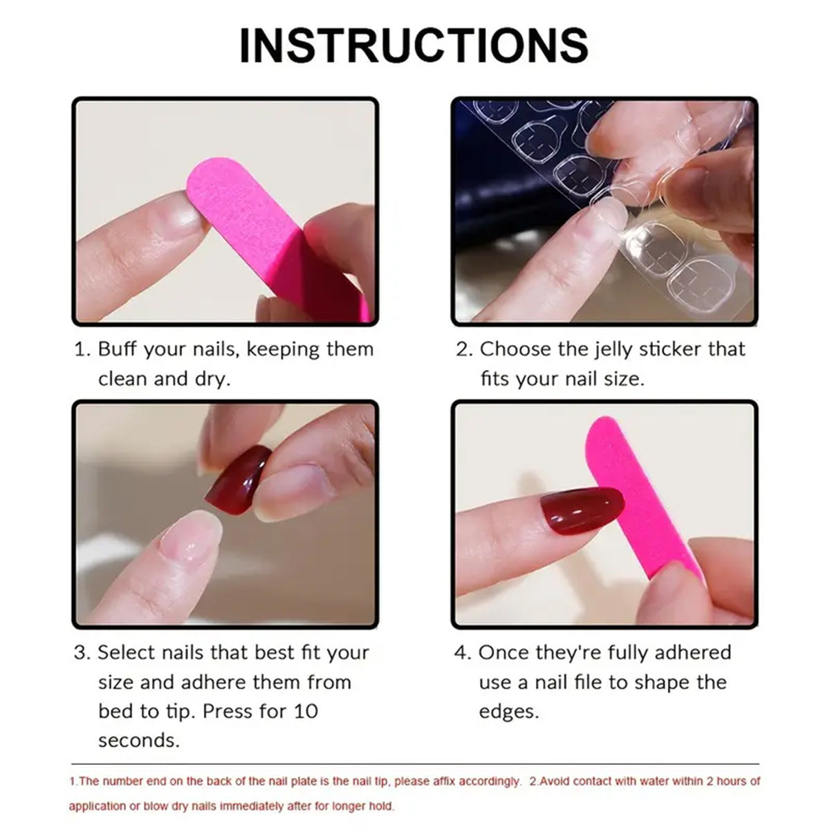 Women's Love Diamond Bow Wear Nail Tip - All Things Beauty -