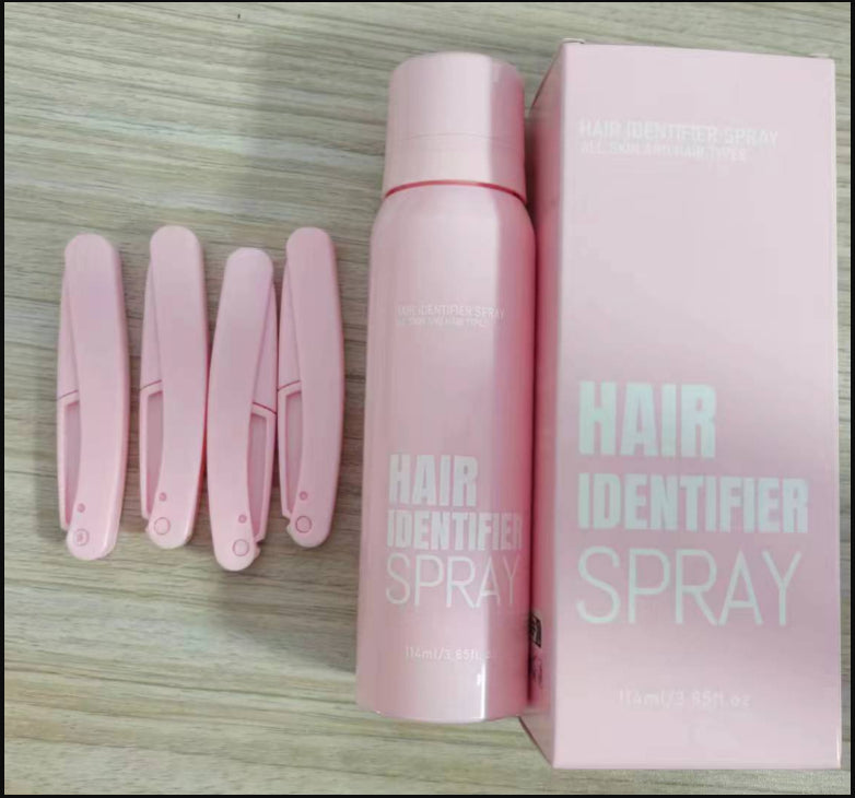 Hair Identifier Spray Set For Face Shaving Moisturizing Dermaplaner Spray For Face Shaving Skin Care - All Things Beauty -