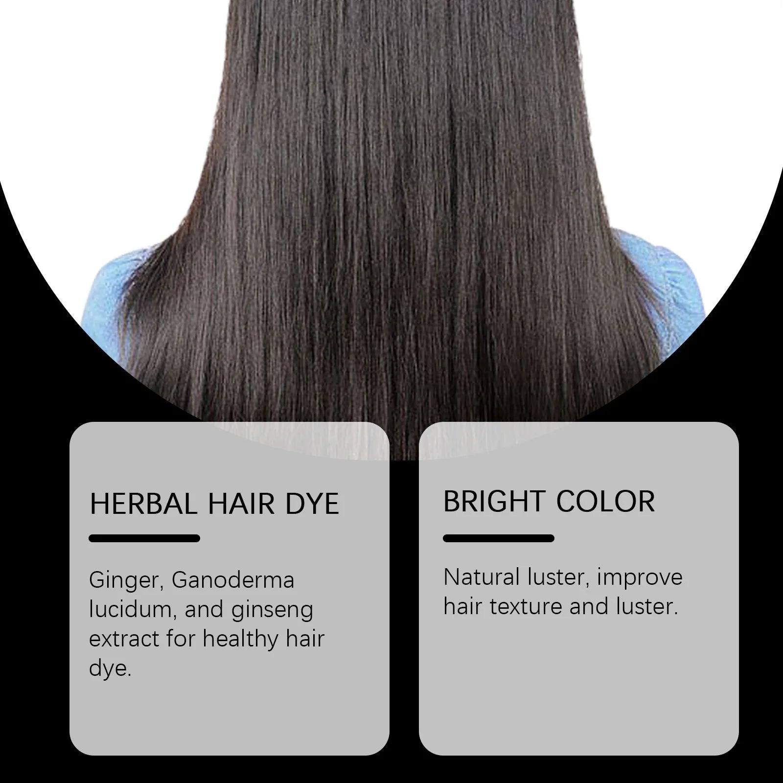 Hoegoa 3-in-1 Hair Dye Shampoo 100ml – Gray to Black, Herbal Polygonum Formula - All Things Beauty -