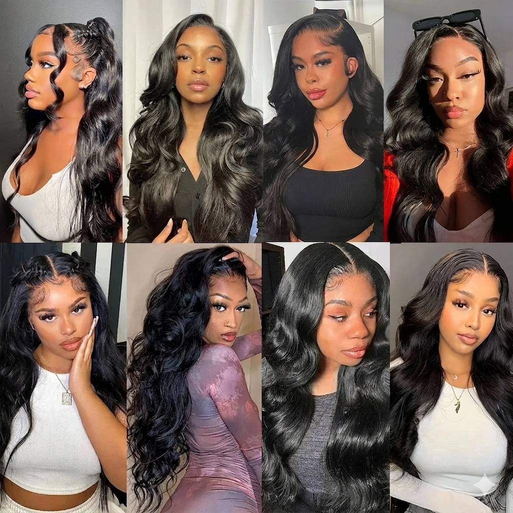 13x6 HD Lace Body Wave Bundles – 100% Raw Human Hair, 13x4 Closure Option - All Things Beauty -