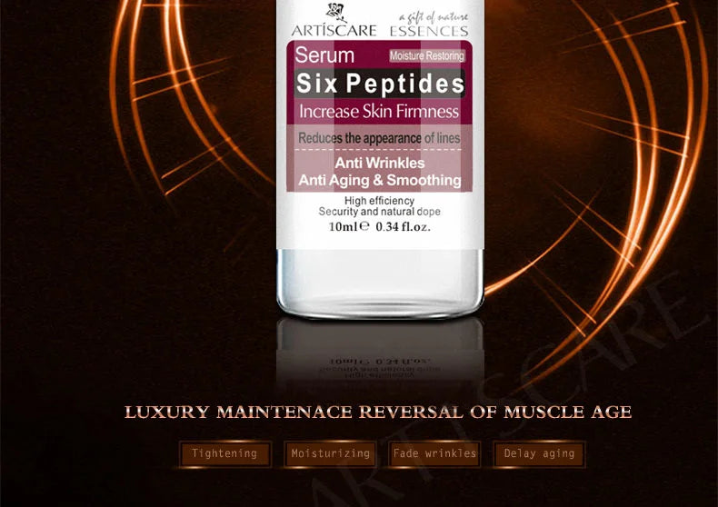 ARTISCARE 6 Peptides Face Serum 5pcs – Moisturizing Facial Essence Skin Care - All Things Beauty -