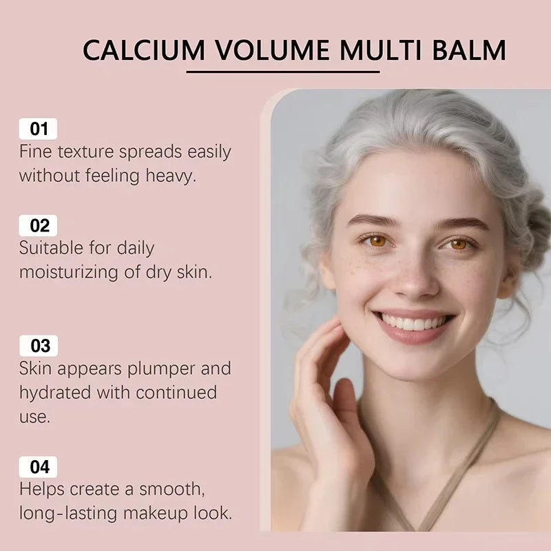 Calcium Volume Multi Balm Stick – Collagen Moisturizing Anti-Wrinkle Face & Eye Care - All Things Beauty -