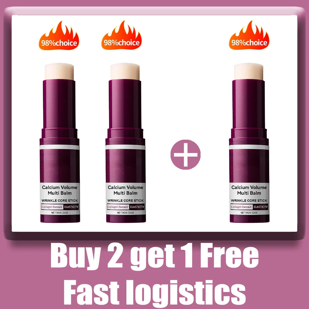Calcium Volume Multi Balm Stick – Collagen Moisturizing Anti-Wrinkle Face & Eye Care - All Things Beauty -