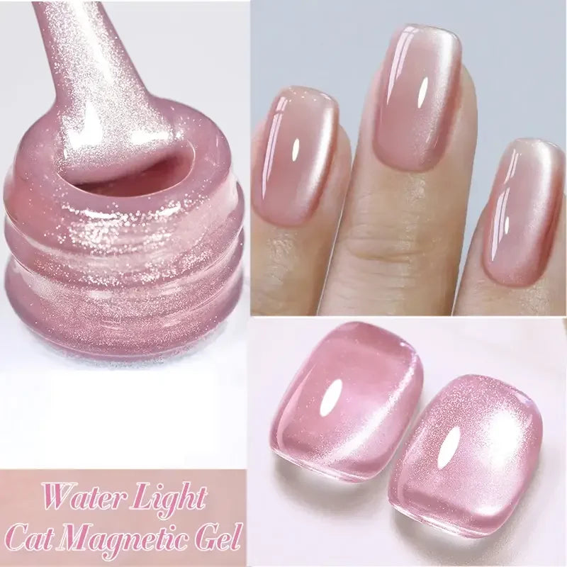 BORN PRETTY Cat Eye Gel Polish – Sparkling Magnetic UV Gel, Flash Effect Colors - All Things Beauty -