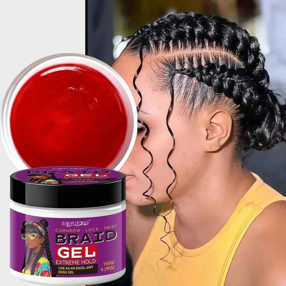 Braiding Gel – Carbomer Formula for Edge Control, Frizz & Hairline Styling - All Things Beauty -