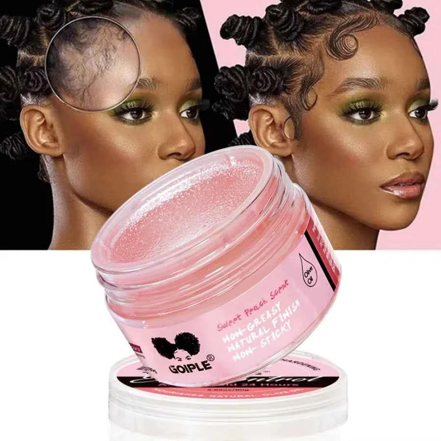 80g Edge Control Gel – 24H Hold for 4C Hair, Non-Greasy Styling Wax - All Things Beauty -