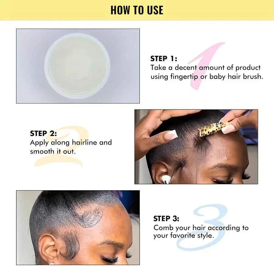 GZE African Black Castor Gel Extra Hold for Braids, Locs & Edges, Frizz Control - All Things Beauty -