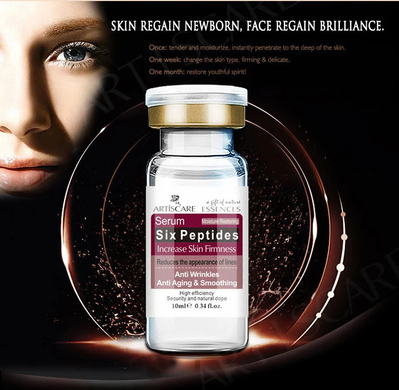 ARTISCARE 6 Peptides Face Serum 5pcs – Moisturizing Facial Essence Skin Care - All Things Beauty -