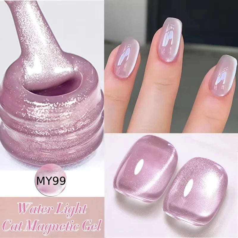 BORN PRETTY Cat Eye Gel Polish – Sparkling Magnetic UV Gel, Flash Effect Colors - All Things Beauty -