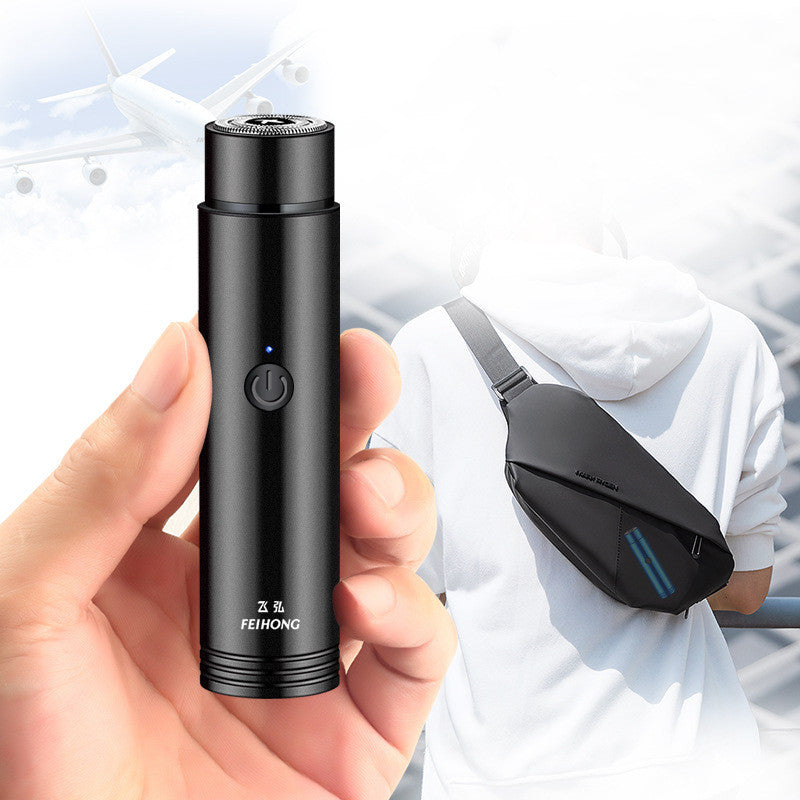 Mini Electric Shaver Portable Car Rechargeable Shaver - All Things Beauty -