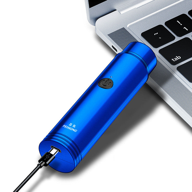 Mini Electric Shaver Portable Car Rechargeable Shaver - All Things Beauty -