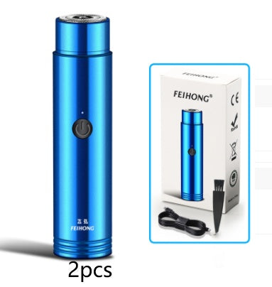Mini Electric Shaver Portable Car Rechargeable Shaver - All Things Beauty -